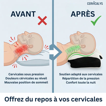 CerviCloud™ Oreiller cervical ergonomique