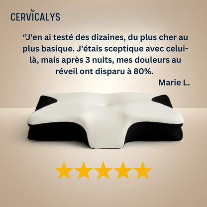 CerviCloud™ Oreiller cervical ergonomique